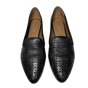 Trask Perforated Leather Pointed Toe Loafers Womens 7.5 Timeless‎  Peppy Elegant